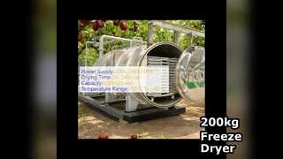 Cần bán máy sấy đông lạnh công nghiệp 200kg