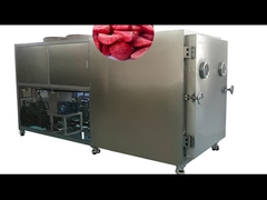 Máy sấy thực phẩm bằng chân không máy đông lạnh gia dụng bằng thép không gỉ 500kg/lộ