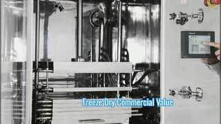 Máy sấy đông lạnh công nghiệp Kệ tối đa 100kg