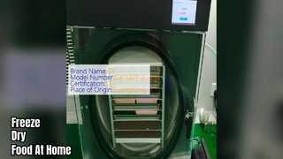 Máy sấy đông lạnh tại nhà Bảo quản thực phẩm tiết kiệm năng lượng