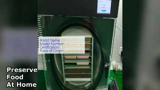 Máy sấy đông lạnh tại nhà để bảo quản thực phẩm lâu dài