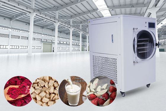 6 ~ 20Kg Capacity Small Home Freeze Dryer Sản phẩm sưởi ấm bằng điện Phương pháp sưởi ấm trung bình