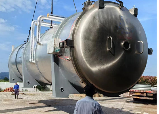 1000Kg Máy làm khô đông lạnh chân không lớn cho lyophilization