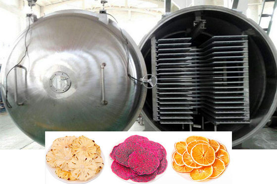 100-200kg Lyophilizer Freeze Dryer PLC điều khiển sưởi ấm điện