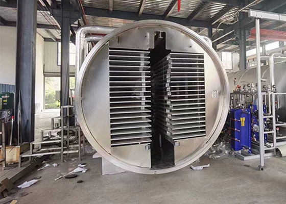 Máy làm khô đông lạnh chân không thực phẩm công nghiệp 100kg 200Kg