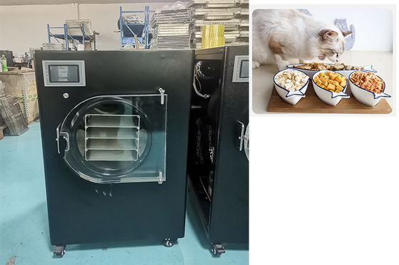 6 lớp Mini Freeze Dryer Dryer thực phẩm hút bụi cho trái cây sữa