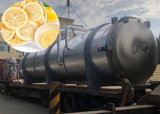 Máy làm khô nước đông lạnh thực phẩm lớn Trái cây rau thịt