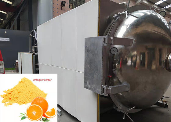 Máy làm lạnh sữa mẹ khô thực phẩm 100kg / lô Sưởi ấm điện
