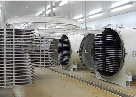 PLC điều khiển máy làm khô đông lạnh Công nghiệp dược phẩm 500Kg / lô