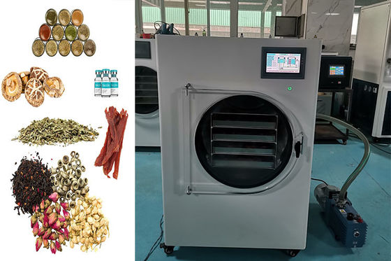 Máy sấy đông lạnh gia đình nhỏ gọn với điều khiển PLC và dung lượng linh hoạt