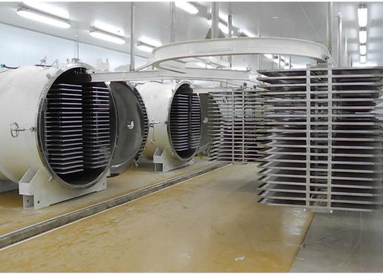 1000 Kg/Bộ Sản Phẩm Máy làm khô đông lạnh Máy làm mát bằng không khí Sưởi ấm bằng điện