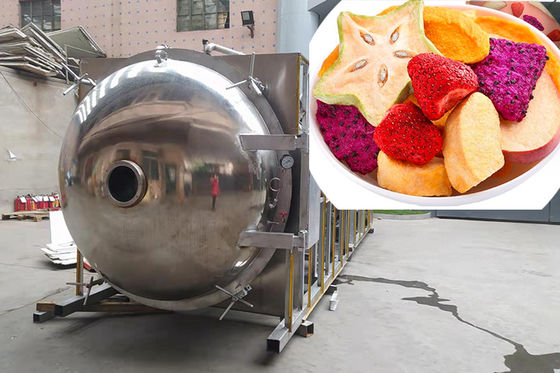 Điều khiển PLC Công nghiệp Máy đông khô Hoa ăn 500 kg / lô
