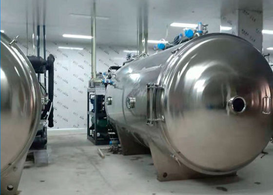 Máy sản xuất rau lớn đông lạnh trái cây khô 300Kg / lô