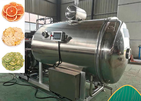 Thiết bị làm khô đông lạnh công nghiệp trái cây chân không nhiều lớp