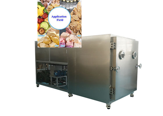 Máy sấy lạnh chân không 500kg với hệ thống làm lạnh Refcom