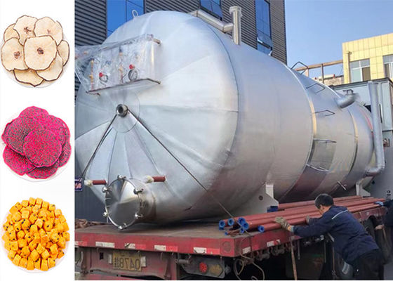 Máy sấy đông lạnh công nghiệp 300kg Máy sấy khô nước lớn