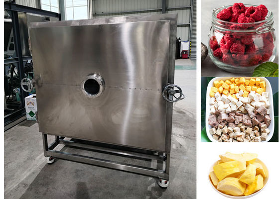 Máy đông lạnh trái cây khô 100kg/sổ Thiết bị lyophilizer
