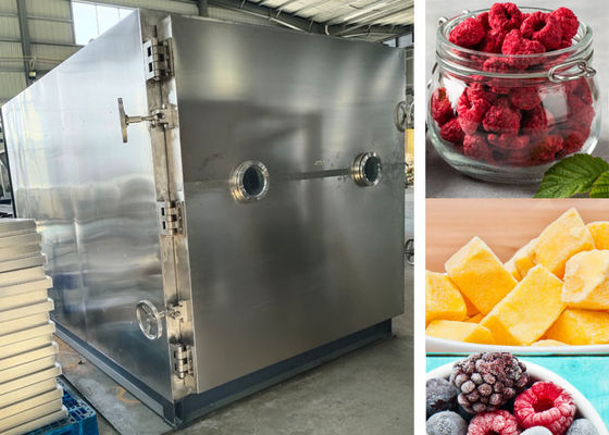 Máy làm khô đông bằng chân không được điều khiển bởi PLC Máy làm khô lyophilizer 200Kg