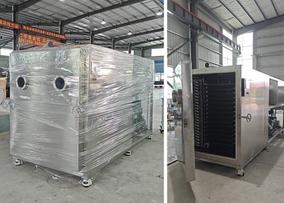 Thực phẩm trái cây rau quả máy làm khô đông lạnh với hệ thống làm lạnh Bitzer