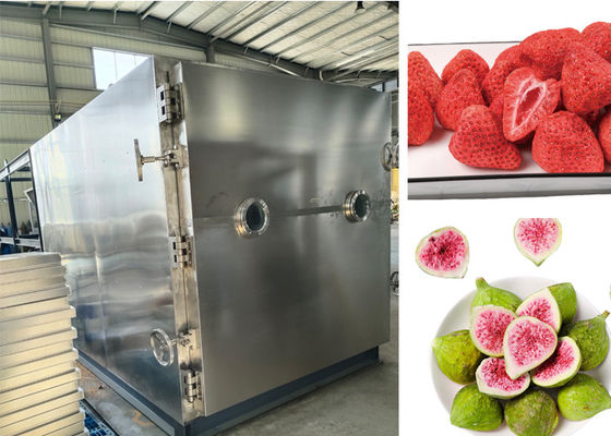 Máy sấy đông bằng chân không thực phẩm lớn 300kg/sổ Sấy đông lạnh