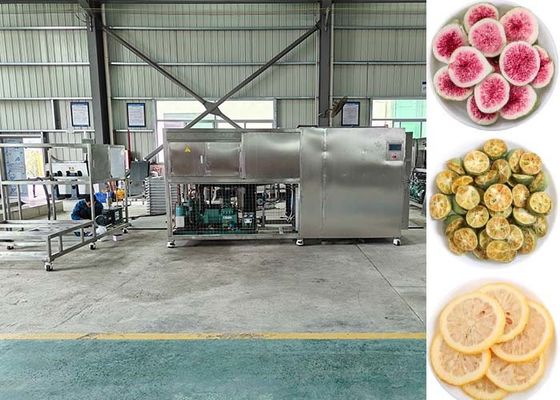 Không khí làm mát thực phẩm lyophilizer đông lạnh máy sấy khô với -35 ~ 45C nhiệt độ hơi ẩm
