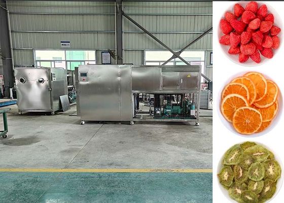 -50 ~ 80C Sản phẩm sưởi điện Lyophilizer Máy sấy đông lạnh với máy làm mát bằng không khí
