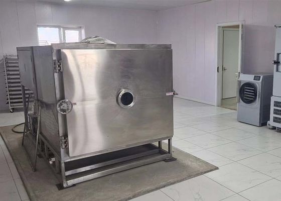 300kg / lô Thực phẩm Máy sấy đông bằng chân không Giải pháp cuối cùng Hiệu suất sấy cao