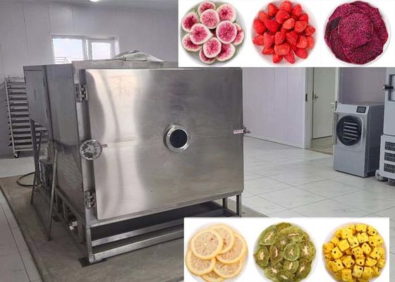 Tự động 35KW Điện sưởi ấm Silicon rau đông khô với 18 ~ 22hrs đông khô thời gian mỗi lô