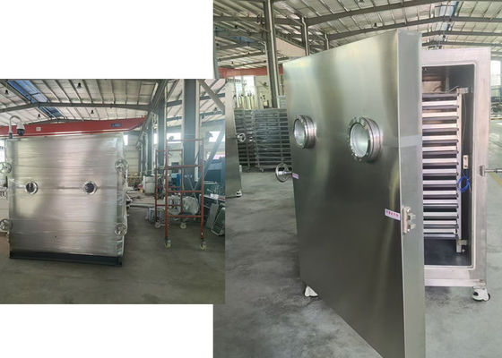 Máy làm khô đông lạnh 100kg Công nghiệp với hệ thống điều khiển PLC