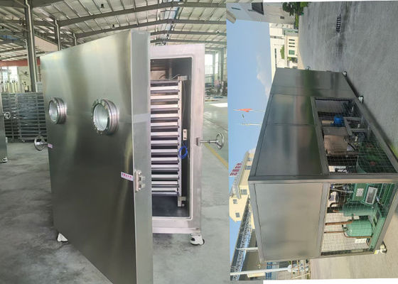 Máy sấy đông lạnh công nghiệp lớn với hệ thống làm lạnh