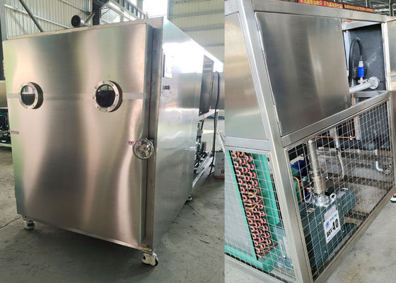Máy sấy đông chân không cho thực phẩm với dung lượng 200kg với độ chân không ≤10Pa