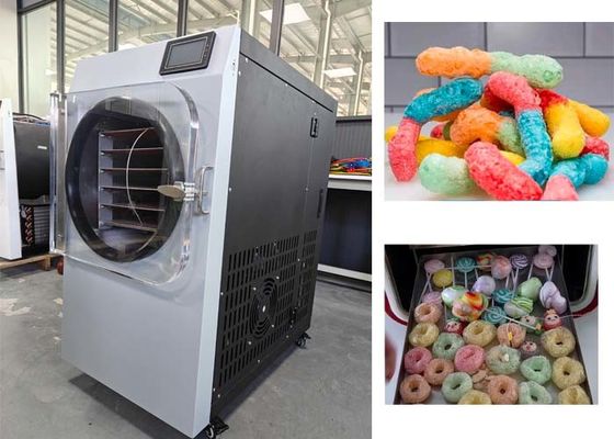 Candy Freeze Dryer Mua Sô cô la kem máy làm khô đông lạnh 6KG Capacity