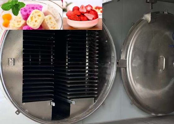 Máy sấy đông lạnh công nghiệp công suất cao 1000kg/sổ 13Pa Mức chân không