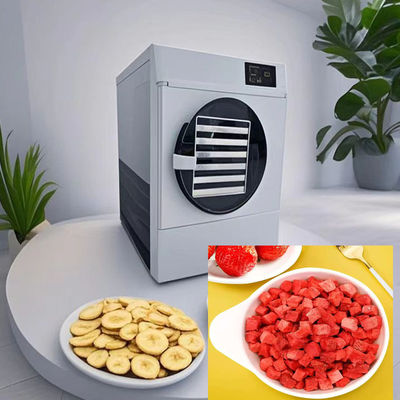6Kg 10Kg Máy sấy đông tại nhà Chu kỳ sấy khô 20-24 giờ