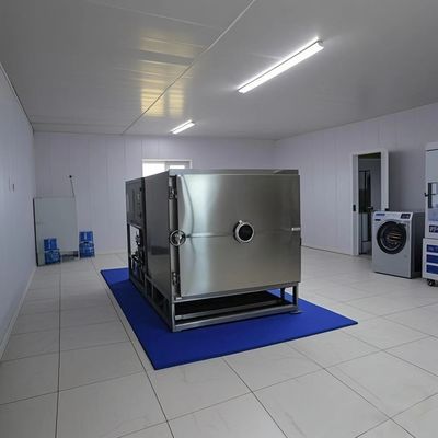 Máy sấy lạnh chân không với bộ lạnh  200 kg / lô