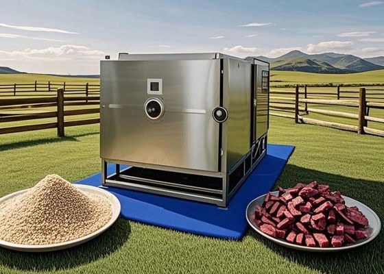 Máy làm khô lạnh thực phẩm công nghiệp Máy lyophilizer công suất cao cho chế biến thực phẩm