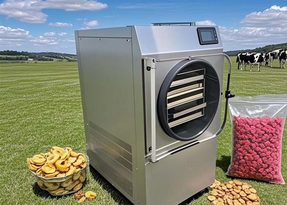 Máy sấy đông lạnh thực phẩm thương mại Trái cây rau quả kẹo Máy sấy đông lạnh chân không