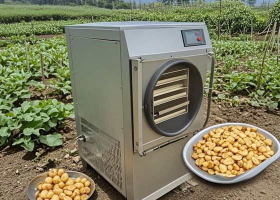 Máy làm khô đông lạnh công nghiệp cho kẹo nước trái cây sữa sữa Lyophilization thực phẩm