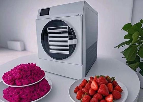 Máy sấy đông lạnh chân không tự động cho kẹo nước trái cây nước trái cây sữa đông khô