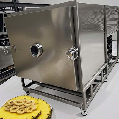Tự đông khô trái cây Tự đông khô lyophilizer 200KG 100KG 50KG Capacity