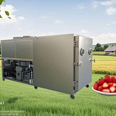 Máy làm khô đông trái cây rau quả lyophilizer 380V quá trình sấy đông