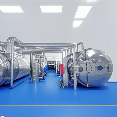 Chiếc máy làm khô đông thịt trái cây rau 500kg GMP phù hợp Lyophilization thiết bị