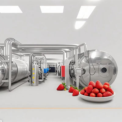 Công nghiệp Lyophilizer 500kg Hệ thống làm khô lạnh liên tục cho thảo mộc
