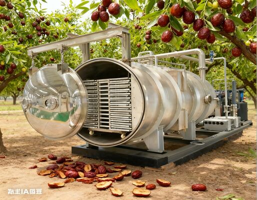 Làm khô chính xác lyophilizer công nghiệp cho các thành phần có giá trị cao Xử lý hợp đồng hàng loạt