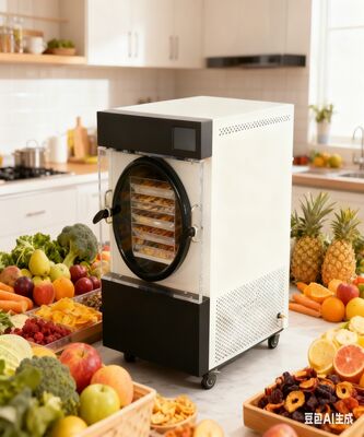 Tủ đông nhà cao cấp, phòng thép không gỉ, bơm không dầu, hiệu quả, yên tĩnh và được xây dựng để kéo dài