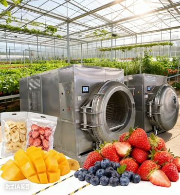 Tạo ra một mô hình lớn: Máy làm khô đông lạnh công nghiệp. Bảo tồn sản xuất hàng loạt & thịt hiệu quả. Xây dựng một doanh nghiệp phát triển mạnh