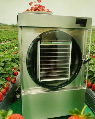 PLC điều khiển 10Kg gia đình máy sấy đông -50C đến 50C nhiệt độ