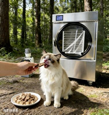 Tiết kiệm tiền & Giữ trọn hương vị! Máy sấy đông lạnh gia đình với khay thép không gỉ & Bơm êm