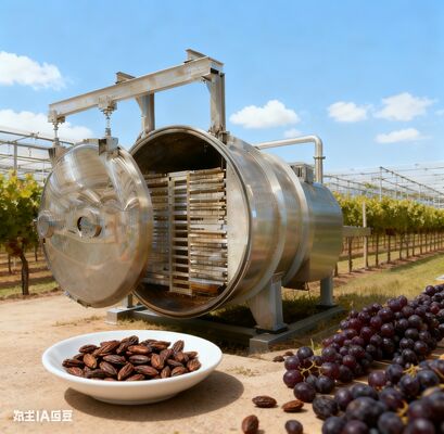 Giảm Chi phí Nhân công, Tăng Năng suất! | Máy Sấy Thăng Hoa Thực Phẩm Quy Mô Lớn Có Chu Trình Tự Động, Thời Gian Sấy Nhanh, Bảo Trì Thấp & Thiết Kế Công Nghiệp Bền Bỉ