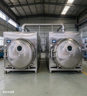 Mang công nghệ thu hoạch đúng vào nhà bếp thương mại của bạn: Máy làm khô đông lạnh công nghiệp 100-200KG khóa hương vị và dinh dưỡng tối ưu ở quy mô cho cà phê cao cấp, hải sản và các bữa ăn sẵn sàng.